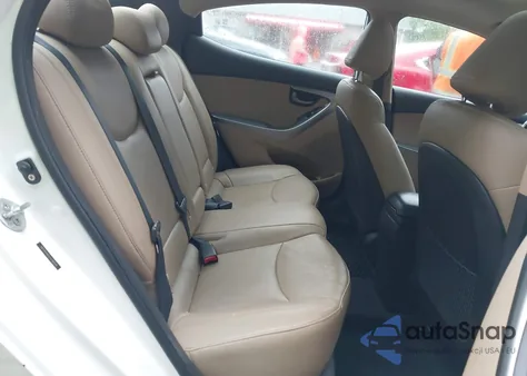 2012 Hyundai Elantra Limited из США, поврежденный, VIN 5NPDH4AE6CH086028